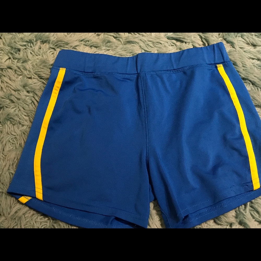 Blue shorts